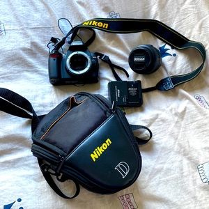 Nikon d40 w case